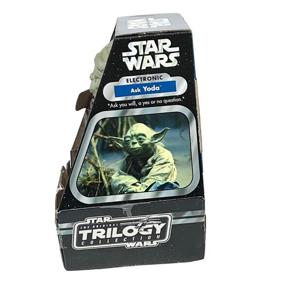 Star Wars Electronic Ask Yoda Talking Figure 24 Phrases Hasbro Working 2004 - Picture 4 of 9